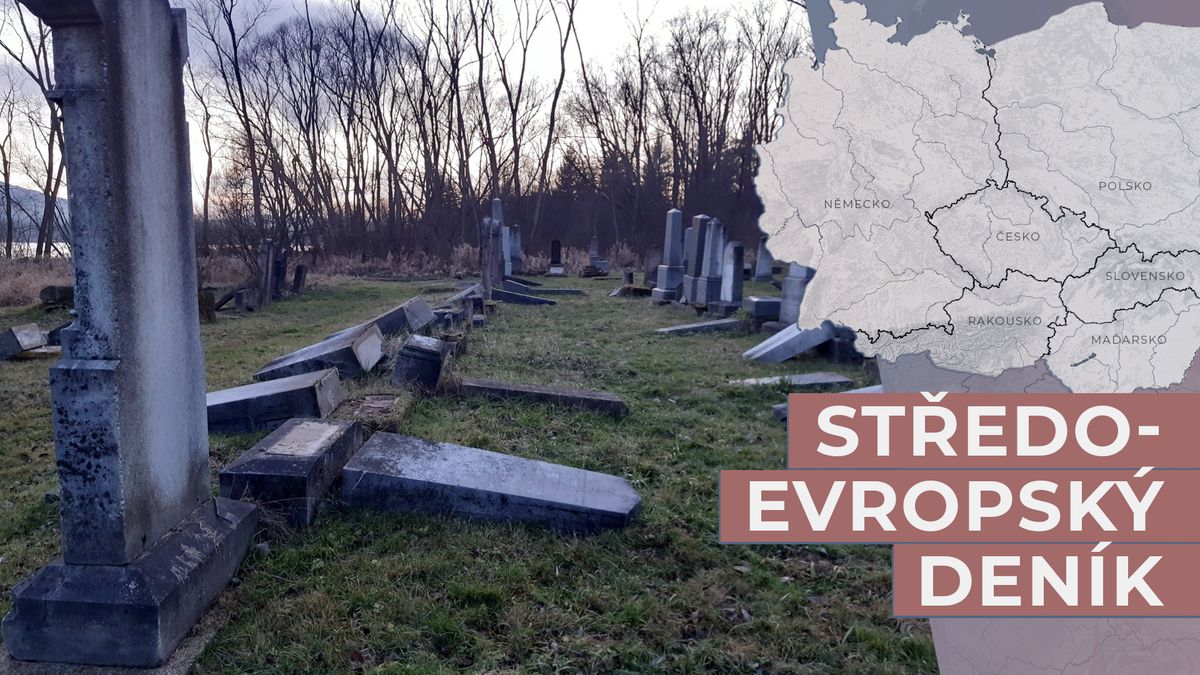 Vandalové zničili na Oravě židovský hřbitov, povalili 60 náhrobků